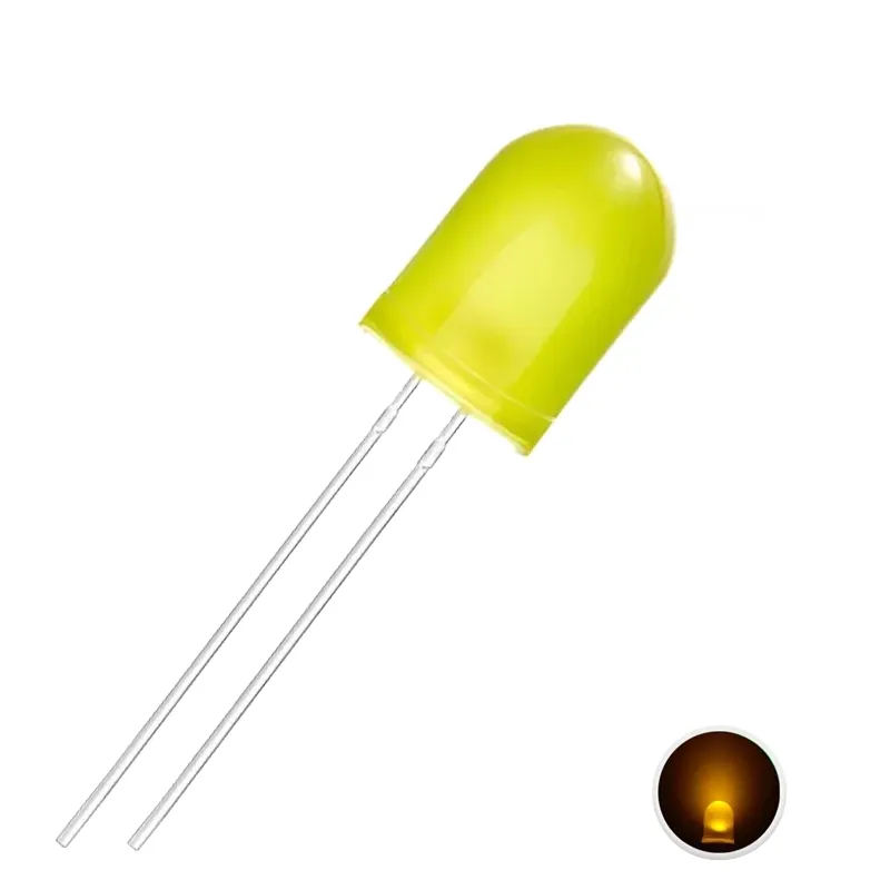 10mm LED Yellow 10mm LED Yellow
