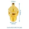 Conector RF Feminin SMA Pentru RG316 RG174 LMR-100A Conector RF Feminin SMA Pentru RG316 RG174 LMR-100A