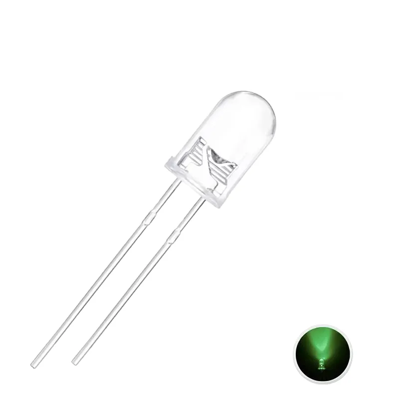 Led 5mm Transparent Green Led 5mm Transparent Green