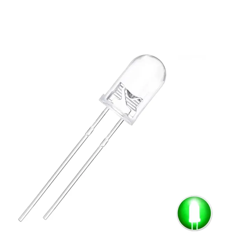 5mm Ultra Bright Led 15.000-18.000 Mcd VERDE 5mm Ultra Bright Led 15.000-18.000 Mcd VERDE