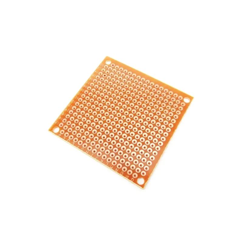Perforat Pertinax Single-Sided PCB Board 5x5cm Perforat Pertinax Single-Sided PCB Board 5x5cm