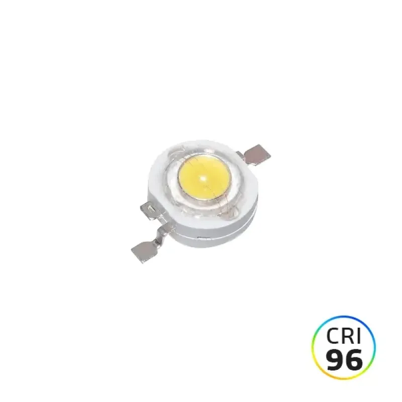 1W Led cu Putere Mare CRI Alb 6000-6500K 96CRI 1W Led cu Putere Mare CRI Alb 6000-6500K 96CRI