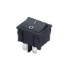 KCD2-501-4 Comutator Basculant ON-OFF DPST 4 Pini 250V 10A - Negru KCD2-501-4 Comutator Basculant ON-OFF DPST 4 Pini 250V 10A - Negru