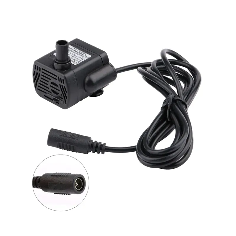 DC 5V~12V Mini Pompă de Apă Fără Perii - 200L/H 3W DC 5V~12V Mini Pompă de Apă Fără Perii - 200L/H 3W