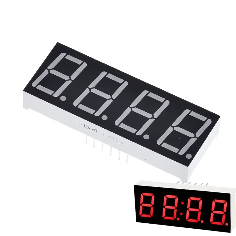 14mm 7-Segment 4 Digit Display Common Cathode 5641AS - RED 14mm 7-Segment 4 Digit Display Common Cathode 5641AS - RED