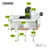 SS12D00 Mini Comutator Glisant On-Off SS12D00 Mini Comutator Glisant On-Off