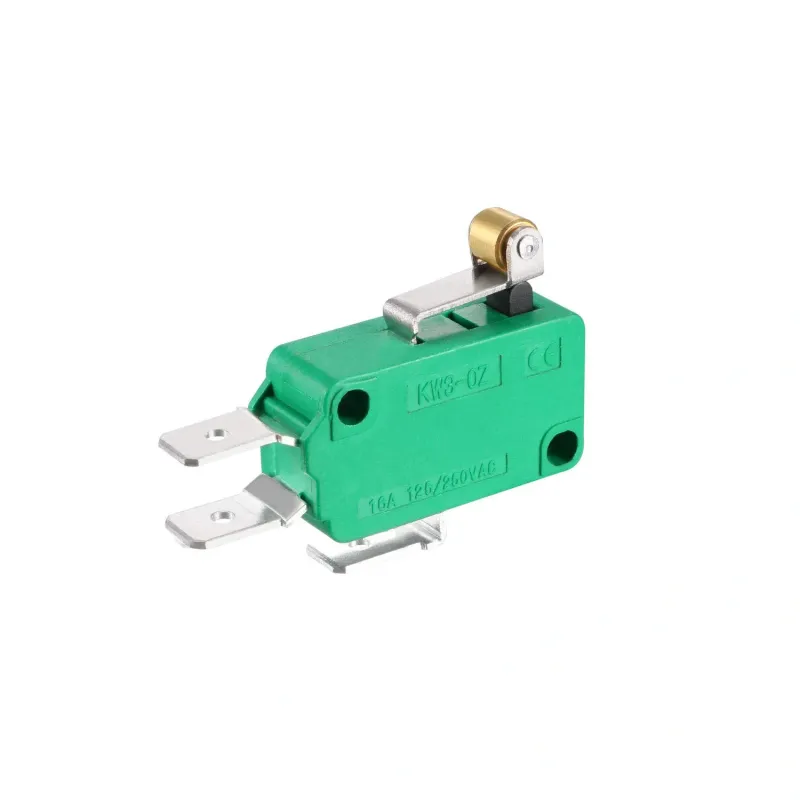 KW3-OZ 16A 125/250VAC Short Roller Type SPDT NO NC Micro Limit Switch KW3-OZ 16A 125/250VAC Short Roller Type SPDT NO NC Micro Limit Switch