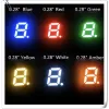 7mm 7-Segment 1 Digit Display Common Anode 2811BS - RED 7mm 7-Segment 1 Digit Display Common Anode 2811BS - RED
