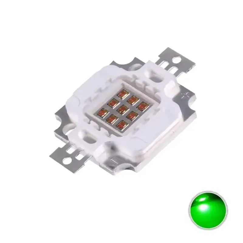 10W Power LED 520 - 525nm - GREEN 10W Power LED 520 - 525nm - GREEN