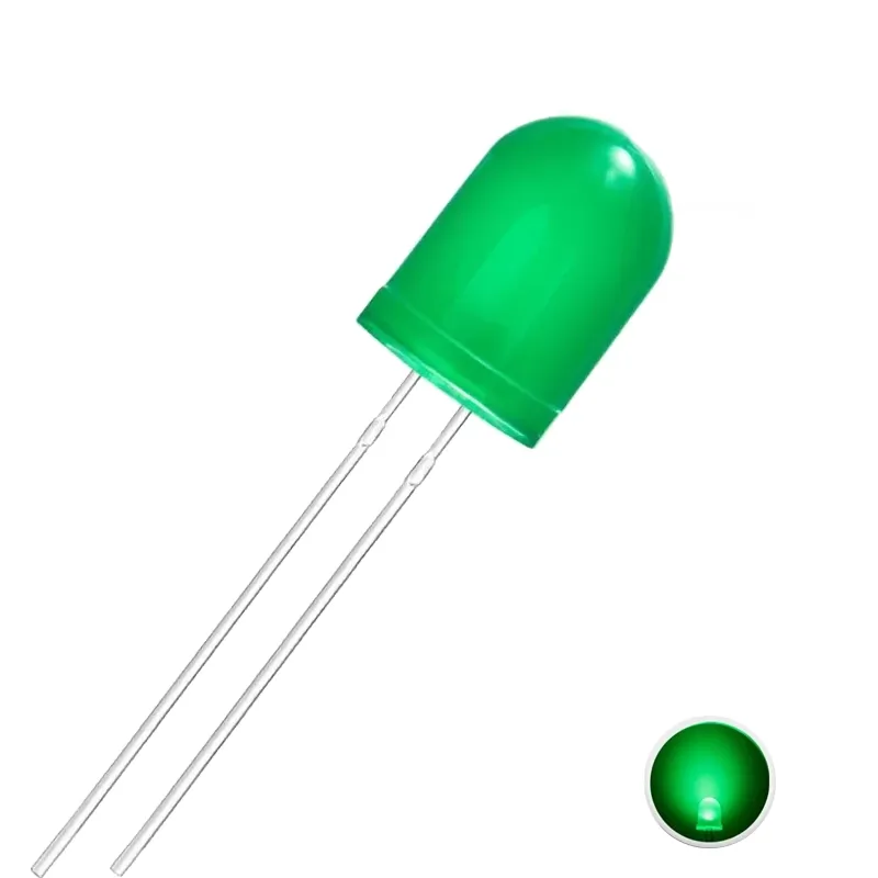 10mm LED Green 10mm LED Green