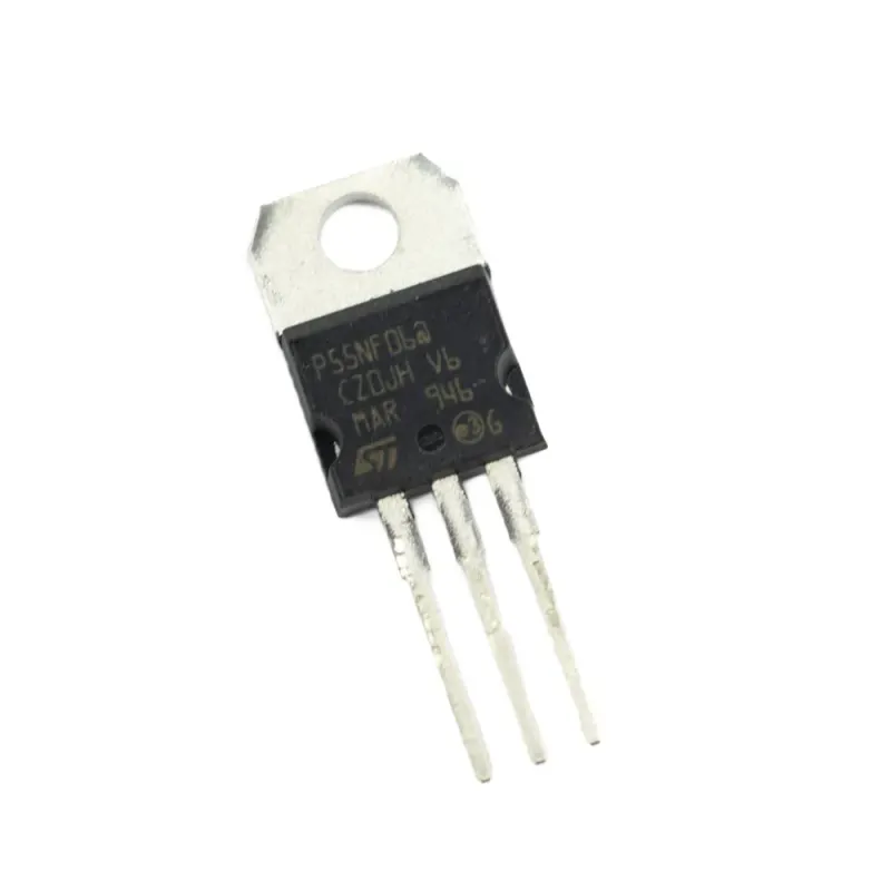 P55NF06 MOSFET de Putere cu Canal N-TO220 P55NF06 MOSFET de Putere cu Canal N-TO220