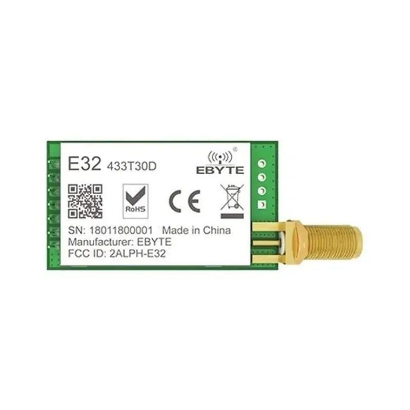 EBYTE E32-433T30D Lora RF Module 8km SX1278 433mhz Wireless Module EBYTE E32-433T30D Lora RF Module 8km SX1278 433mhz Wireless Module