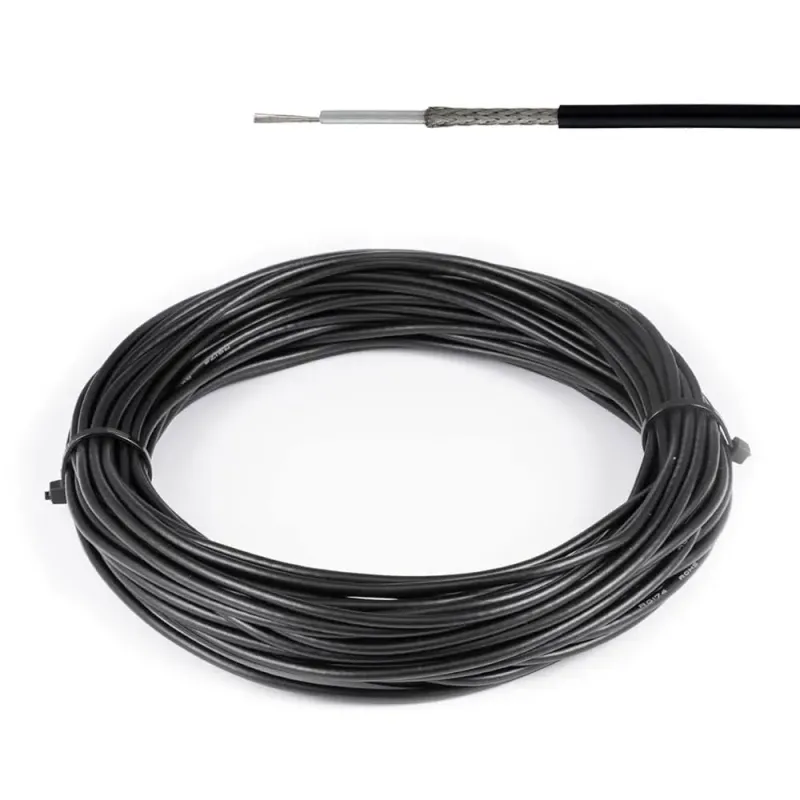 RG174-U Cablu Coaxial 50 Ohm Flexibil Pentru Antene RF - 1 Metru RG174-U Cablu Coaxial 50 Ohm Flexibil Pentru Antene RF - 1 Metru