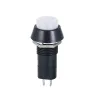 Buton de 12 mm cu Blocare ON-OFF 3A PBS-11A - ALB Buton de 12 mm cu Blocare ON-OFF 3A PBS-11A - ALB