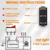 KCD3 ON-OFF Rocker Switch SPST 3 Pin 1-Way 250V 15A - Red KCD3 ON-OFF Rocker Switch SPST 3 Pin 1-Way 250V 15A - Red