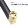 Antenă Wifi 3dbi 2.4GHz / 5GHz / 5.8GHz Cap în Unghi Drept cu SMA Male Antenă Wifi 3dbi 2.4GHz / 5GHz / 5.8GHz Cap în Unghi Drept cu SMA Male