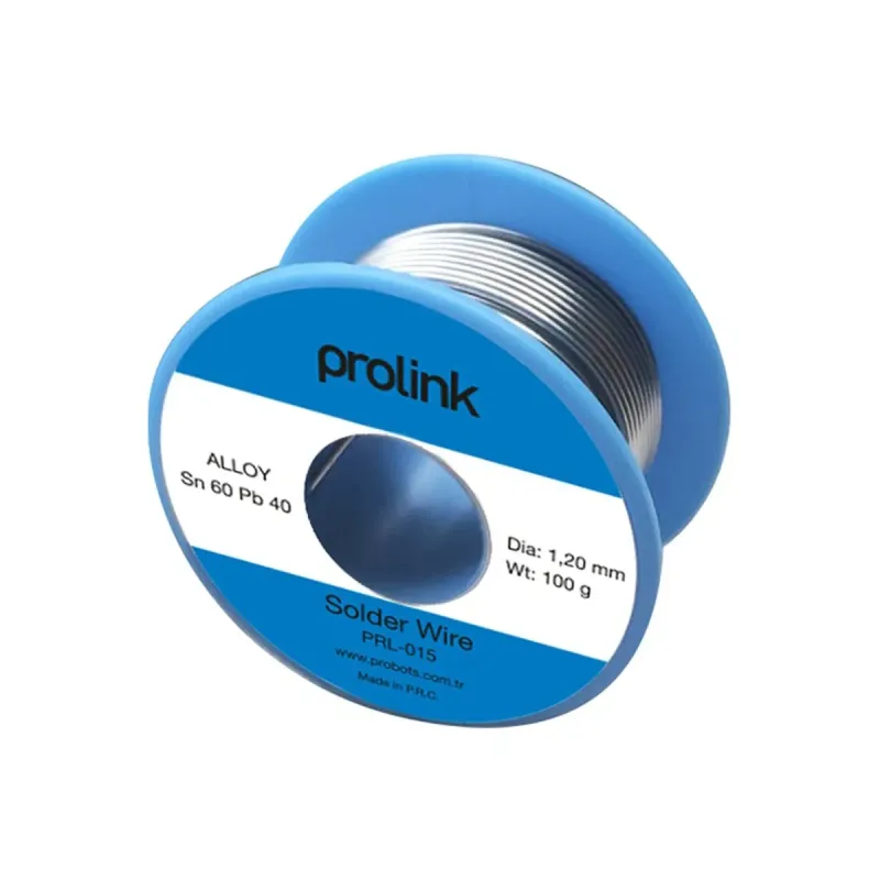 Sârmă de Lipit Prolink 1,20mm 100gr 60/40 - de Înaltă Calitate Sârmă de Lipit Prolink 1,20mm 100gr 60/40 - de Înaltă Calitate