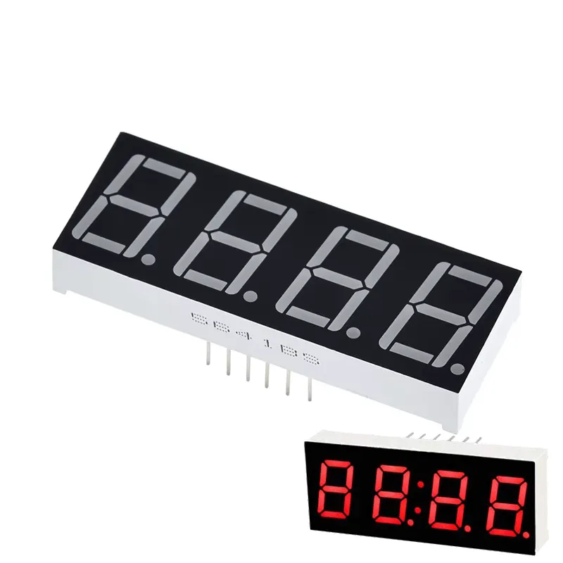 14mm 7-Segment 4 Digit Display Common Anode 5641BS - RED 14mm 7-Segment 4 Digit Display Common Anode 5641BS - RED