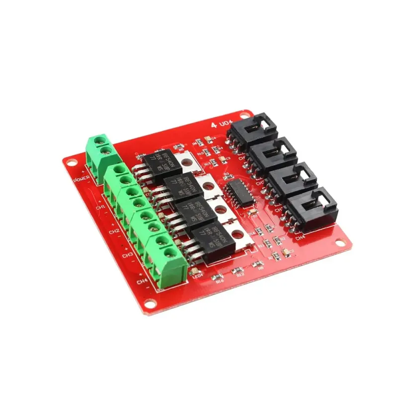 Modul Mosfet IRF540 cu 4 Canale Modul Mosfet IRF540 cu 4 Canale