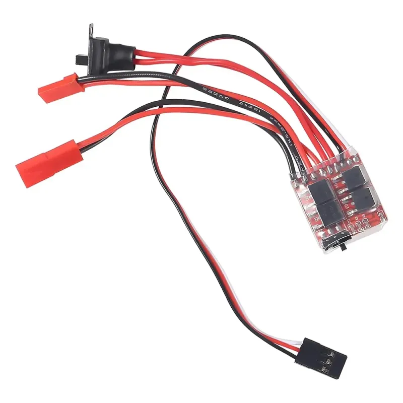 Controler Electronic de Viteză ESC cu Frână Comutabilă Pentru RC Car Boat Tank 20A Brushed Controler Electronic de Viteză ESC cu Frână Comutabilă Pentru RC Car Boat Tank 20A Brushed