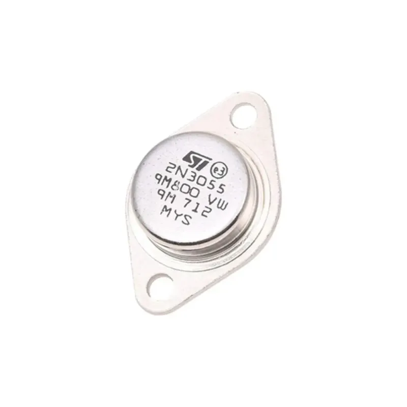 2N3055 Tranzistor Original ST 60V 15A 115W NPN TO-3 2N3055 Tranzistor Original ST 60V 15A 115W NPN TO-3