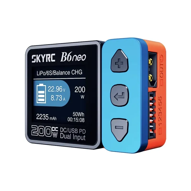 SKYRC B6neo Lipo Battery Smart Balance Charger DC 200W PD 80W