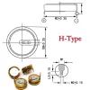 0.1F 5.5V Superfarad Capacitor H-Type Super Capacitor