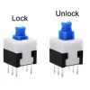 6 x 6 mm Tact Switch Self Latching 6 Pin 6 x 6 mm Tact Switch Self Latching 6 Pin
