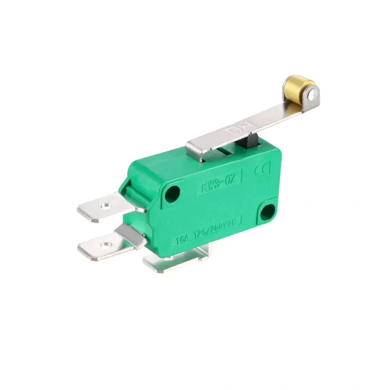 KW3-OZ 16A 125/250VAC Tip Tijă cu Role SPDT NO NC Micro Comutator de Limită KW3-OZ 16A 125/250VAC Tip Tijă cu Role SPDT NO NC Micro Comutator de Limită