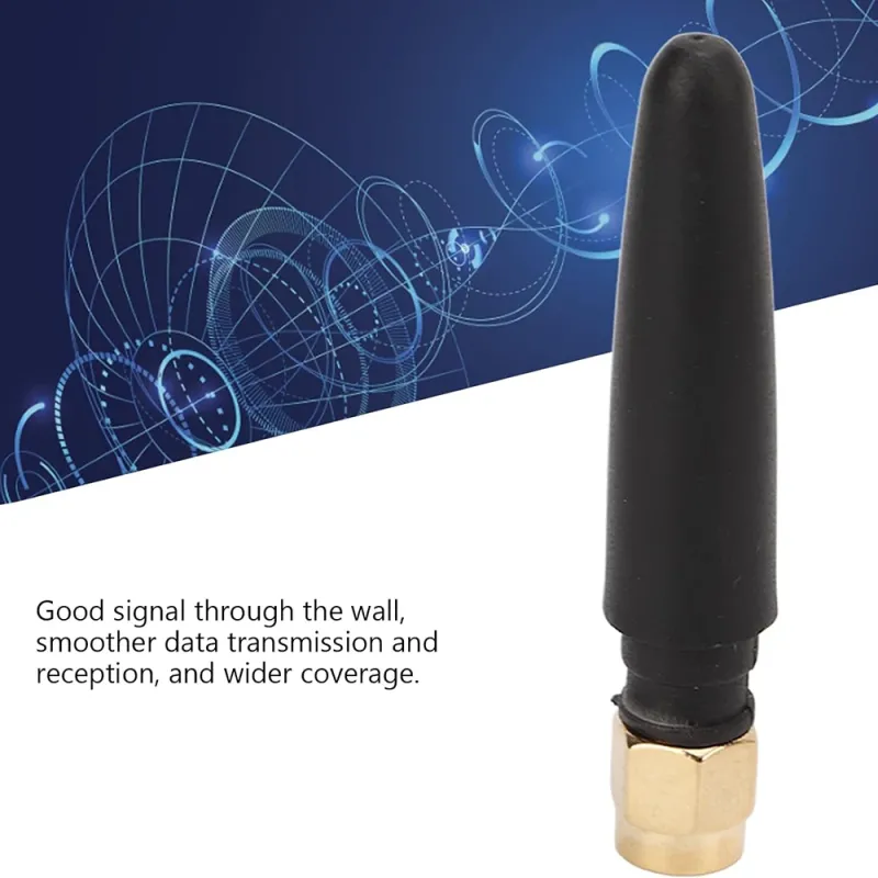 3dbi Cauciuc Wifi Antena 2.4GHz / 5GHz / 5.8GHz Cap Drept cu SMA Male 3dbi Cauciuc Wifi Antena 2.4GHz / 5GHz / 5.8GHz Cap Drept cu SMA Male