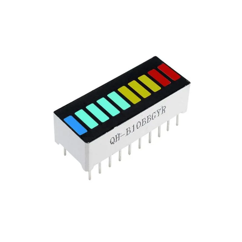 10 Segmente Bargraf Led Bar Display Modul B10BBGYR 10 Segmente Bargraf Led Bar Display Modul B10BBGYR