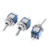 SMTS-202 Întrerupător Basculant 250V 1,5 DPDT ON-ON SMTS-202 Întrerupător Basculant 250V 1,5 DPDT ON-ON