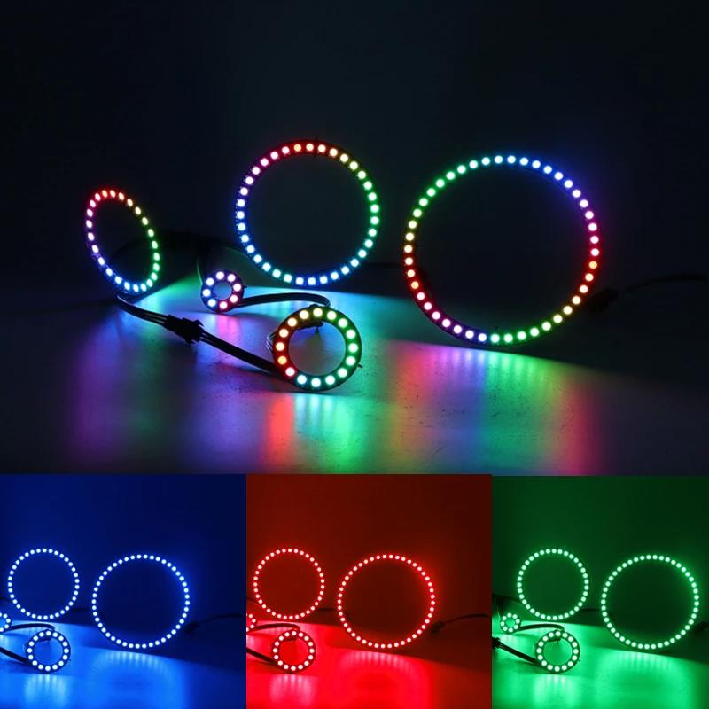 WS2812 Neopixel Adresabil RGB Led Modul Rotund pe 24 de Biți WS2812 Neopixel Adresabil RGB Led Modul Rotund pe 24 de Biți