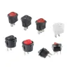 ON/OFF Mini Rocker Switch SPDT 250V 3A 2 Pin - RED ON/OFF Mini Rocker Switch SPDT 250V 3A 2 Pin - RED