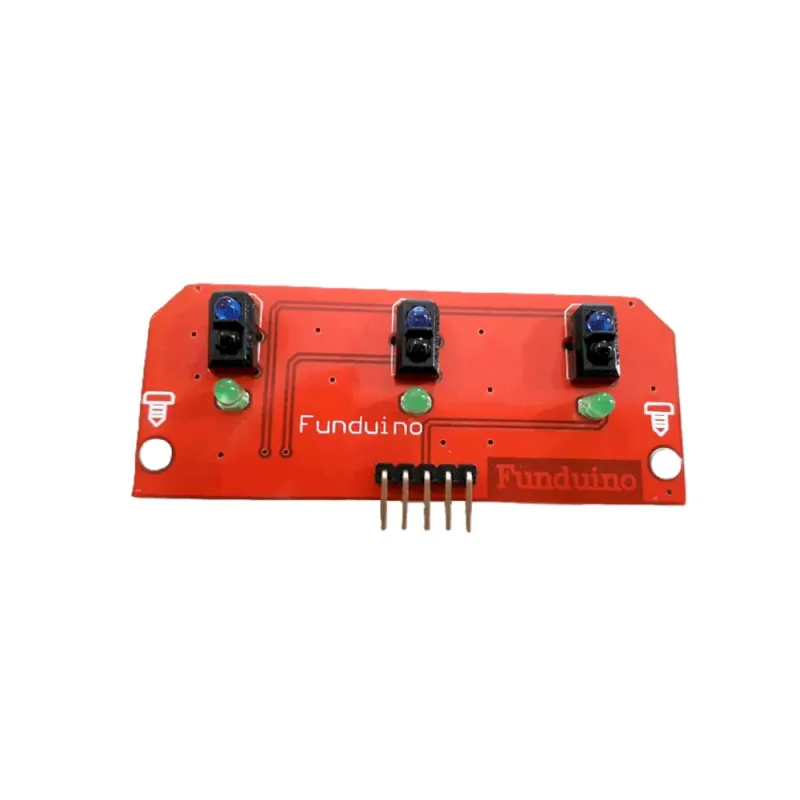 3 Channel Infrared Line Tracker Sensor Module - RED 3 Channel Infrared Line Tracker Sensor Module - RED