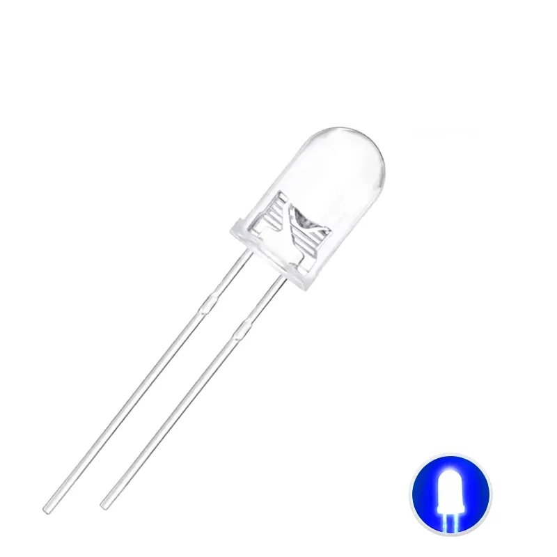 5mm Ultra Bright Led 7000-8000 Mcd BLUE 5mm Ultra Bright Led 7000-8000 Mcd BLUE