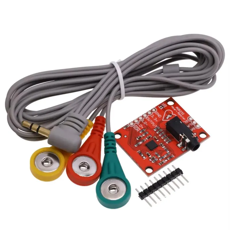 Modul Senzor Pentru Ritm Cardiac și ECG AD8232 Modul Senzor Pentru Ritm Cardiac și ECG AD8232