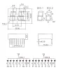 14mm 7-Segment 2 Digit Display Common Anode 5621BS - RED 14mm 7-Segment 2 Digit Display Common Anode 5621BS - RED