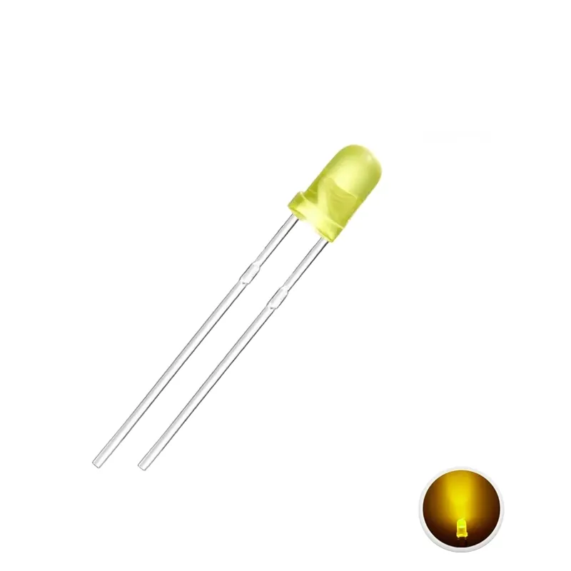 LED 3mm Yellow LED 3mm Yellow
