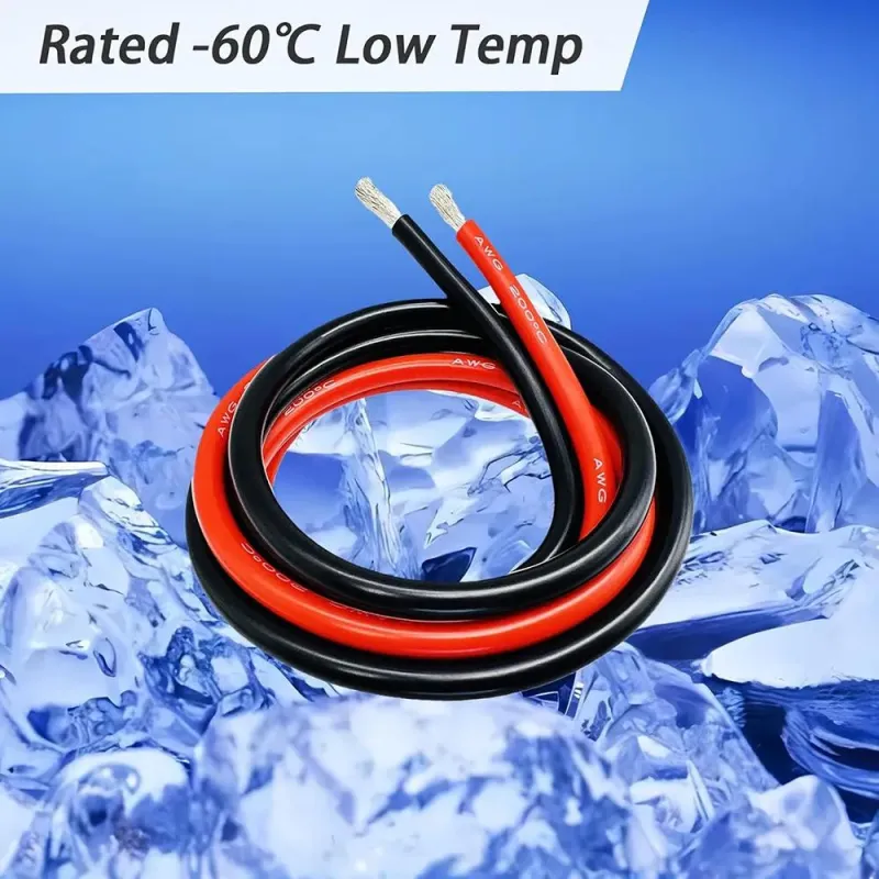 10 AWG Flexible Silicone Wire 0.08mm Tinned Copper - RED - 1 Meter 10 AWG Flexible Silicone Wire 0.08mm Tinned Copper - RED - 1 Meter