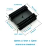 TO-247 Transistor Heatsink Cooler 38x34x12mm Aluminium - Black TO-247 Transistor Heatsink Cooler 38x34x12mm Aluminium - Black