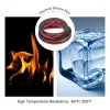 18 AWG 2 Conductor Parallel Flexible Silicone Wire Cable Red-Black - 1 Meter