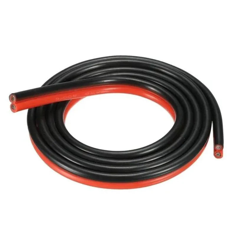 18 AWG 2 Conductoare Paralele Flexibile Silicon Cablu de Sârmă roșu-negru - 1 Metru 18 AWG 2 Conductoare Paralele Flexibile Silicon Cablu de Sârmă roșu-negru - 1 Metru