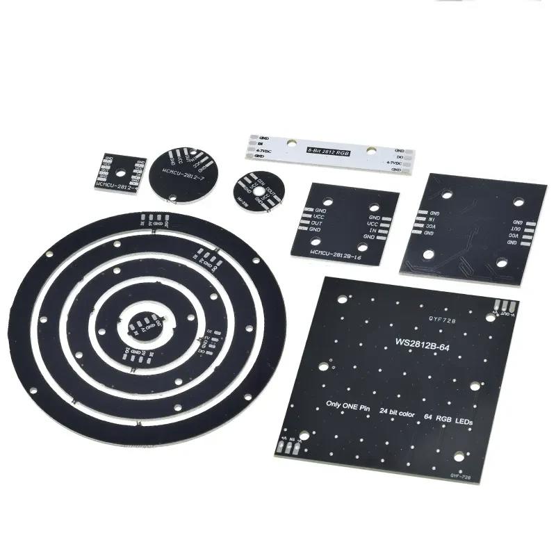WS2812B Neopixel Adresabil RGB Led Modul 4x4 Pătrat Matrice 16 Biți WS2812B Neopixel Adresabil RGB Led Modul 4x4 Pătrat Matrice 16 Biți