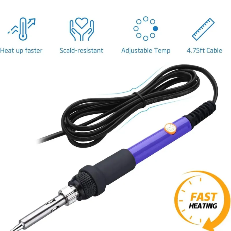 Temperatură Reglabilă Fier de Lipit Electric 220V 60W Temperatură Reglabilă Fier de Lipit Electric 220V 60W