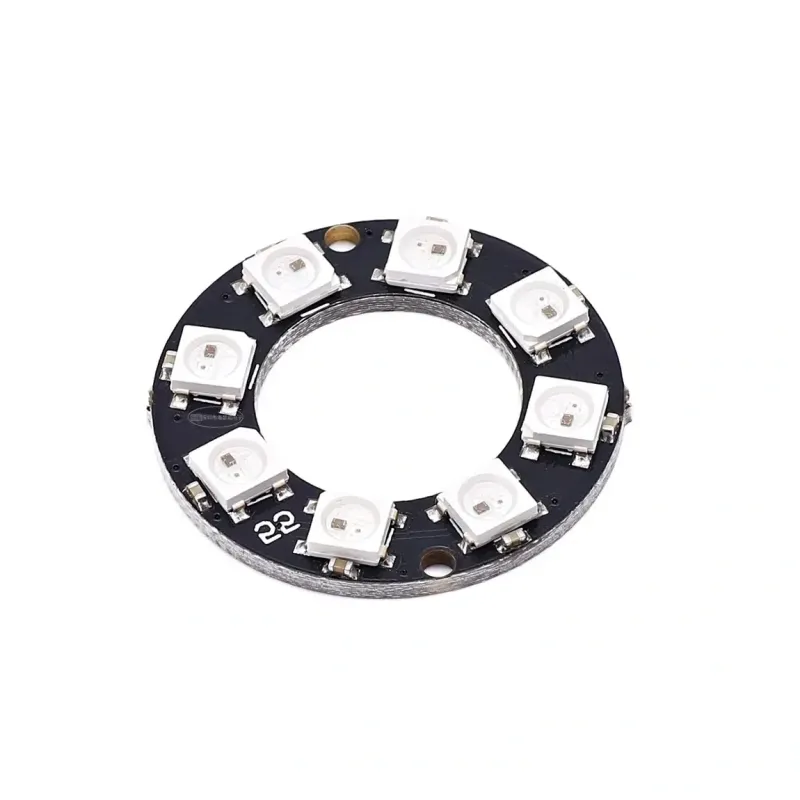 WS2812 Modul LED cu Inel RGB pe 8 Biți WS2812 Modul LED cu Inel RGB pe 8 Biți
