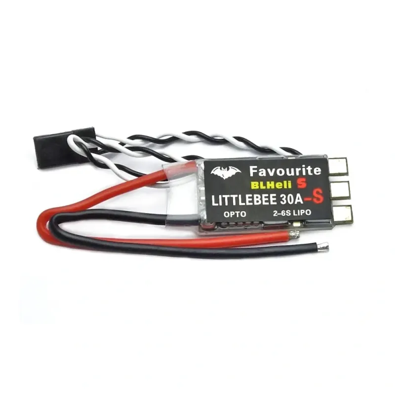 FVT Littlebee BLHeli_S Dshot 2-6S 30A ESC Pentru Drone FPV Racing FVT Littlebee BLHeli_S Dshot 2-6S 30A ESC Pentru Drone FPV Racing