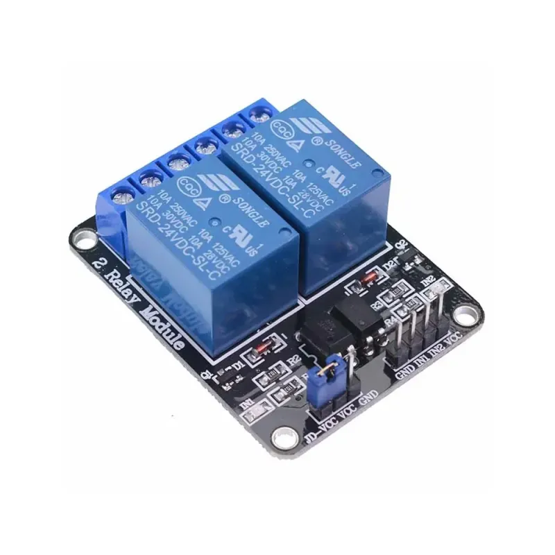 24V Modul Releu cu 2 Canale 24V Modul Releu cu 2 Canale