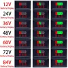 Indicator Nivel Încărcare Baterie Auto - 12V 24V 36V 48V 60V 72V (ROȘU) Indicator Nivel Încărcare Baterie Auto - 12V 24V 36V 48V 60V 72V (ROȘU)