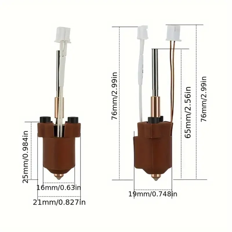 Kit Hotend All-in-One Pentru K1/K1 Max - Duză de 0,4 mm, Încălzitor Ceramic 60W Kit Hotend All-in-One Pentru K1/K1 Max - Duză de 0,4 mm, Încălzitor Ceramic 60W
